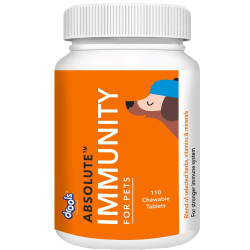 Drools Dog Supplement Absolute Immunity 110 Chewable Tablets