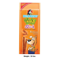 Bearing Dog Treats Jerky Stick Barbecue 50 Gm