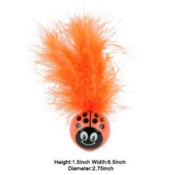Kitty Freak Ladybug Toy Orange